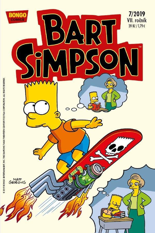 Levně Simpsonovi - Bart Simpson 7/2019 - autorů kolektiv