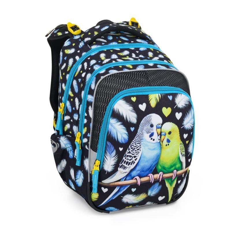 Product detail of Bagmaster školní tříkomorový batoh BETA 25 A  – papoušek