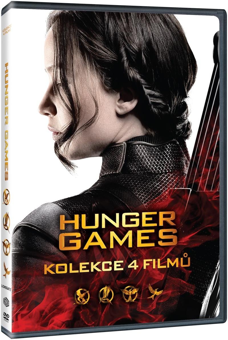 Levně Hunger Games kolekce 1-4 (4DVD)