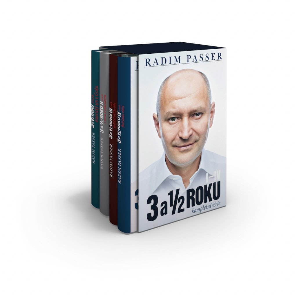 3 a 1/2 roku I-IV – dárkový box (kompletní série) - Radim Passer