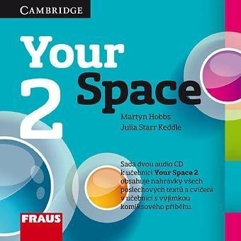 Your Space 2 pro ZŠ a VG - 2 CD - Julia Starr Keddle; Martyn Hobbs