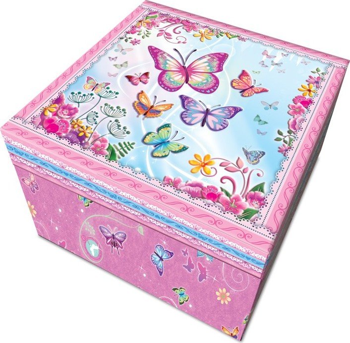 Product detail of Hudební šperkovnice Motýl - Alltoys