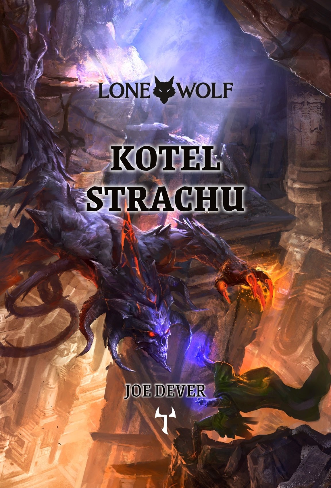 Lone Wolf 9: Kotel strachu (gamebook), 1. vydání - Joe Dever