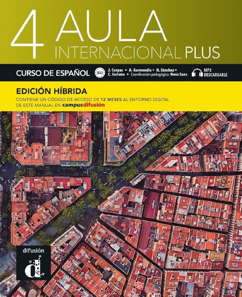 Product detail of Aula internacional Plus 4 (B2.1) - Edición híbrida Libro del alumno + Campus (12 meses) - Jaime Corpas