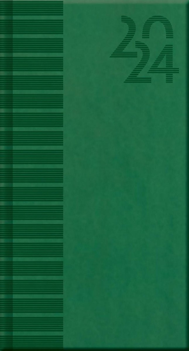 Levně Diář 2024 VIVELLA Green - mini, týdenní A6