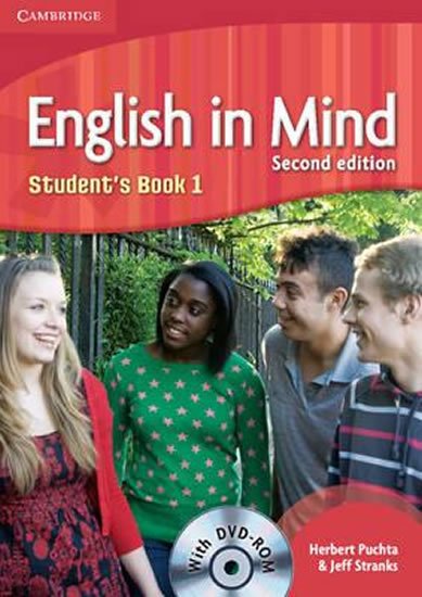 Levně English in Mind Level 1 Students Book with DVD-ROM - Herbert Puchta
