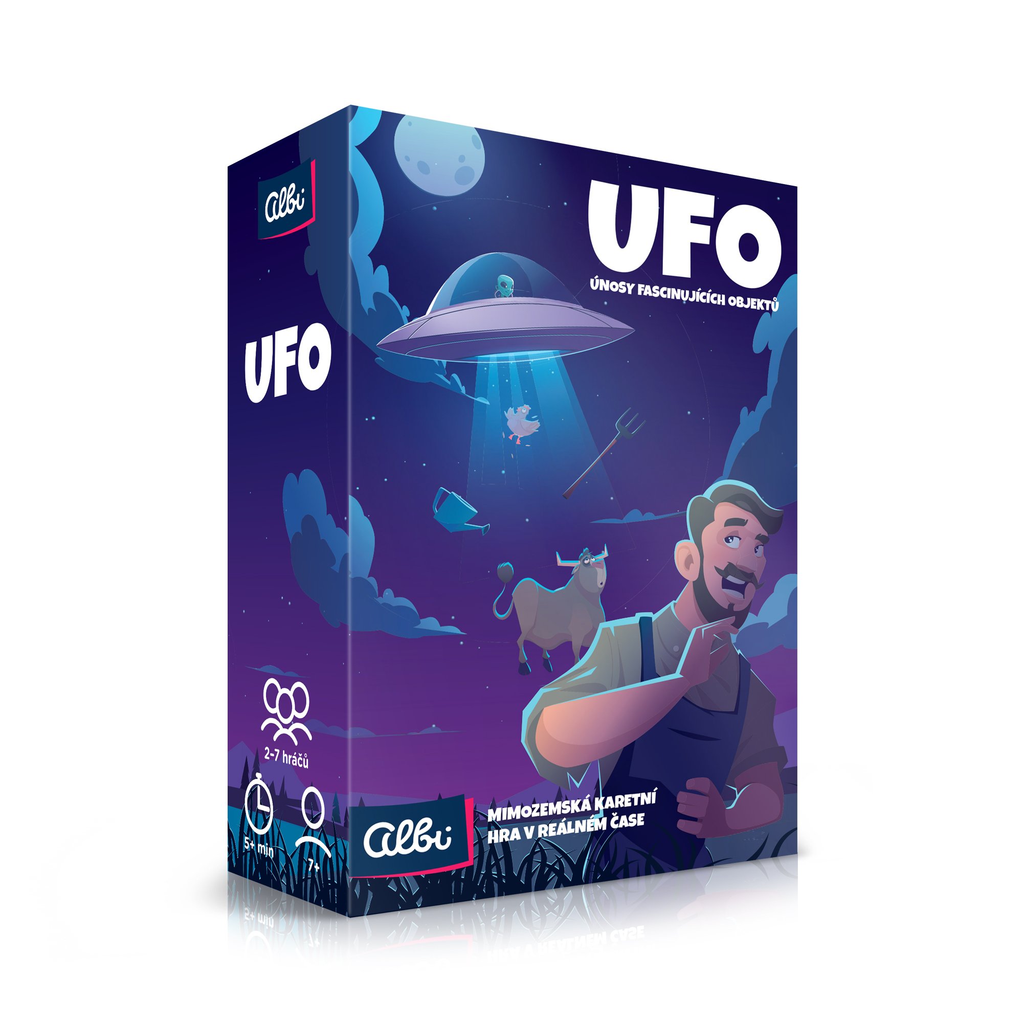 Albi UFO: Únosy fascinujících objektů - karetní hra - Albi