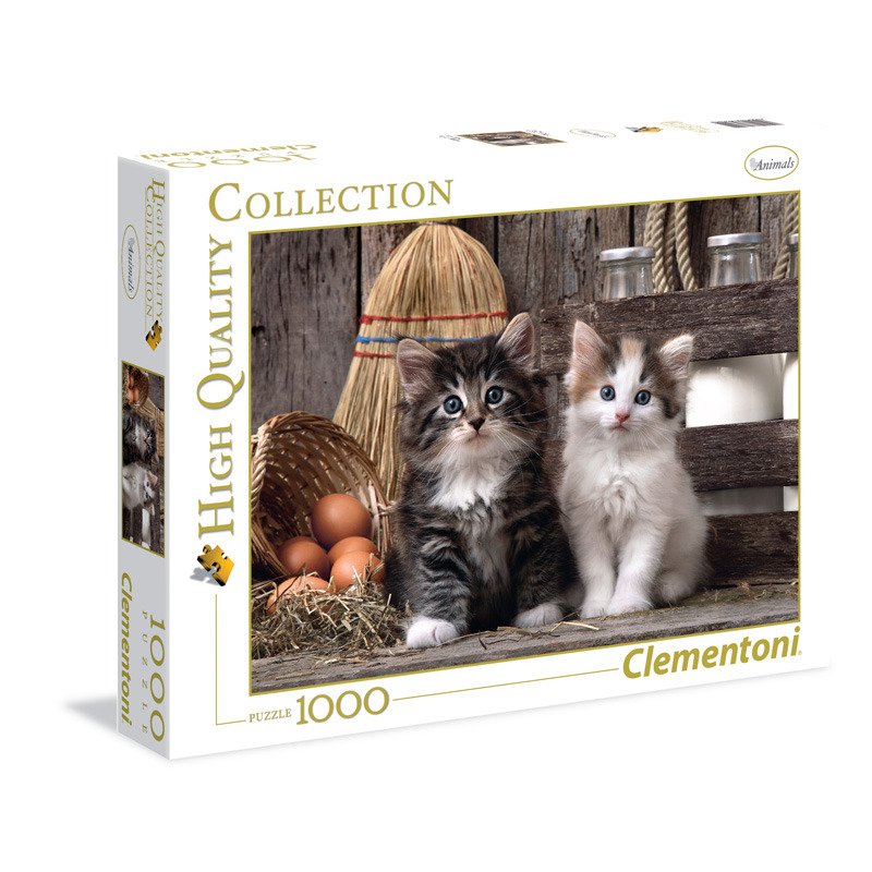 Levně Clementoni Puzzle Koťátka 1000 dílků - Clementoni