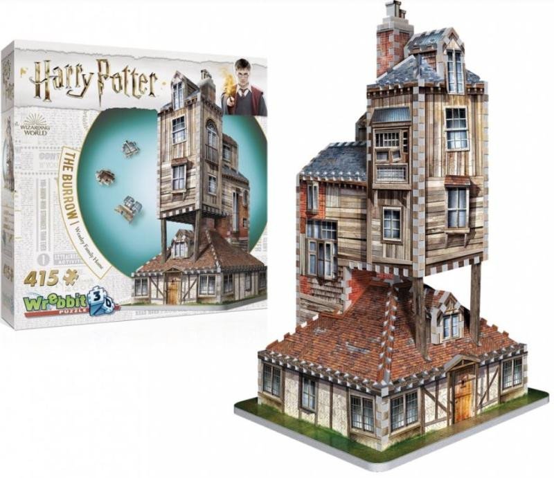 Levně Puzzle 3D Harry Potter: Doupě 415 dílků