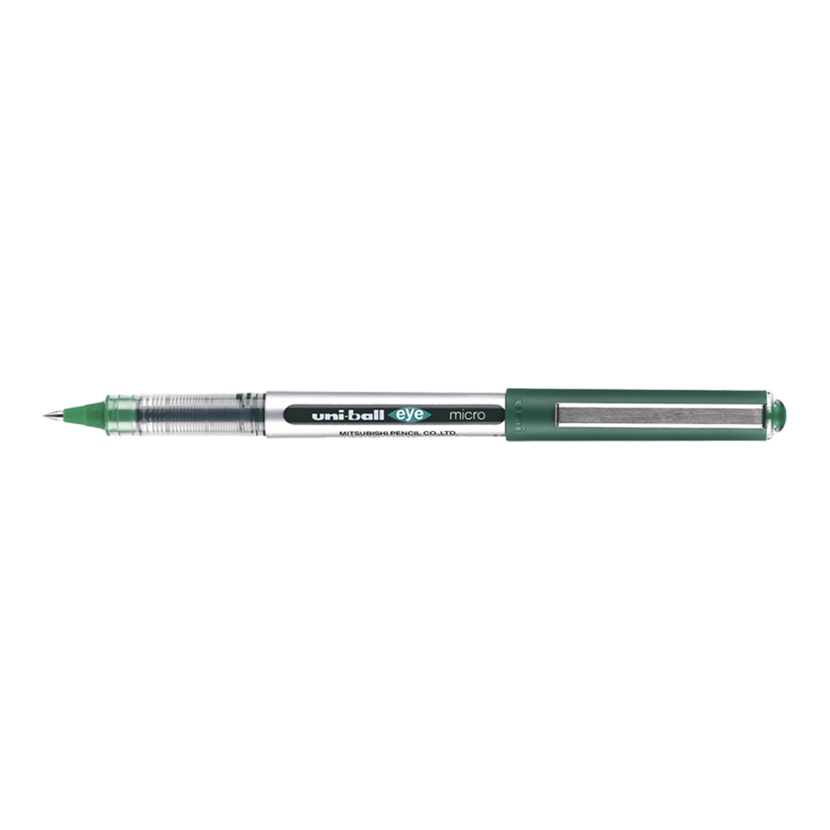 Levně UNI EYE Micro inkoustový roller UB-150, 0,5 mm, zelený - 12ks