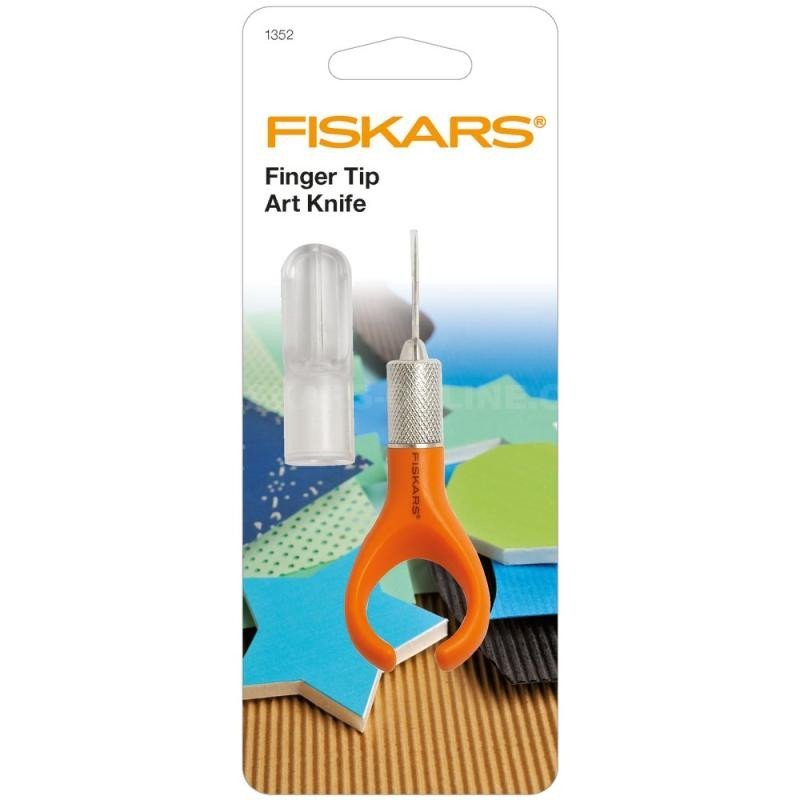 Levně Fiskars Softgrip prstový nůž Fiskars