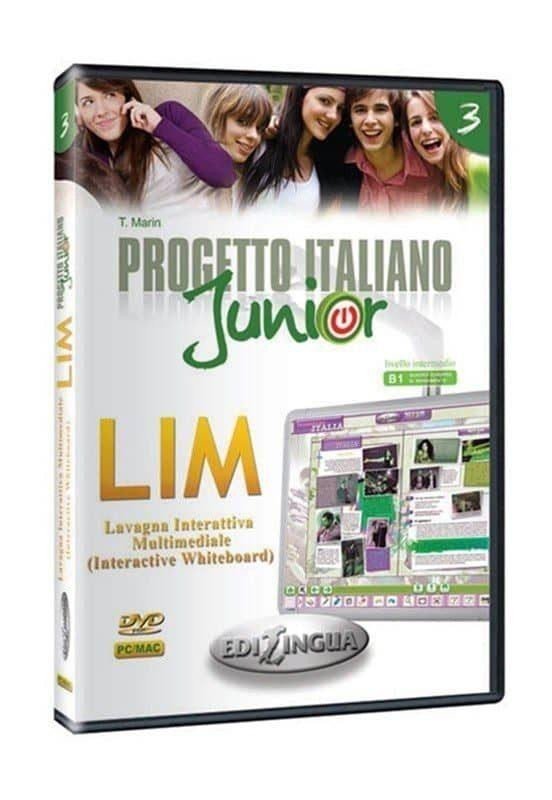 Levně Progetto italiano Junior 3 software per la lavagna interattiva (software for whiteboard) - Telis Marin