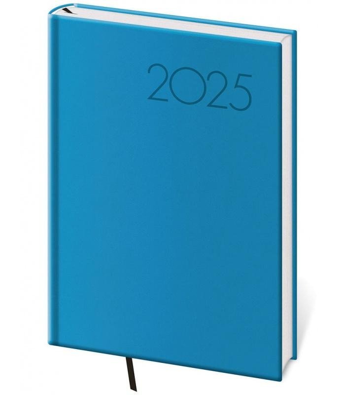 Levně Diář 2025 Print Pop týdenní A5 světle modrá
