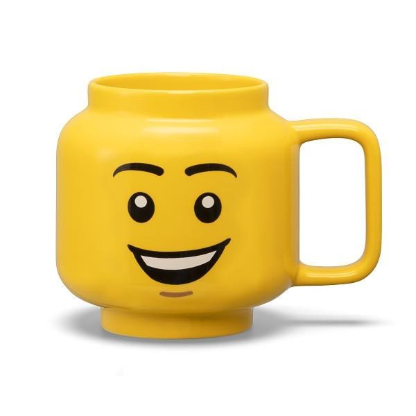 Levně LEGO Keramický hrnek 530 ml - Šťastný chlapec