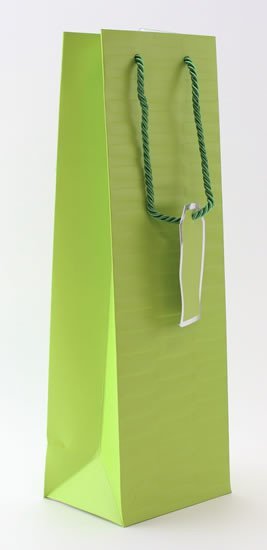 Levně Taška lahev Zelená - Dárkové tašky