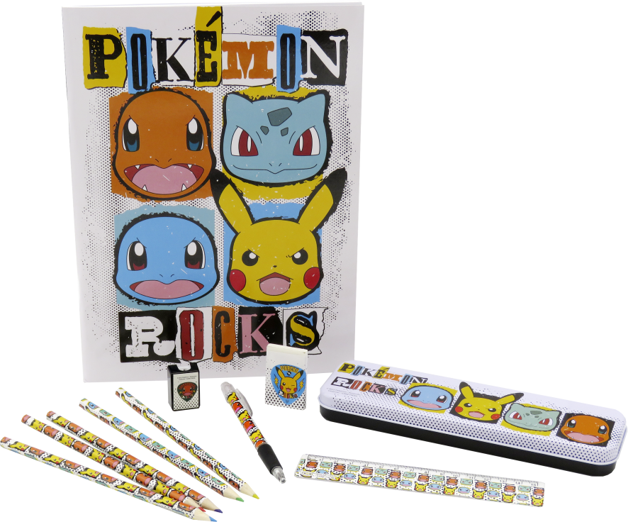 Levně Pokémon Školní set s penálem - EPEE Merch - CYP Brand