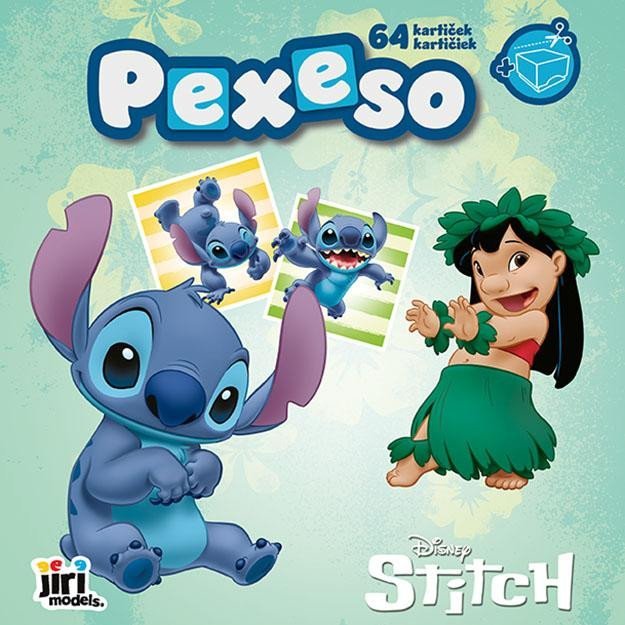 Levně Pexeso v sešitu Lilo &amp; Stitch