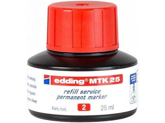 Levně Edding Inkoust MTK 25ml - červený