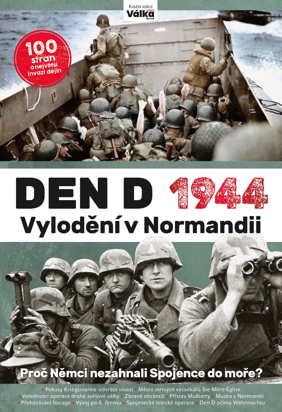 Levně Den D 1944: Vylodění v Normandii (2. vydání) - Kolektiv