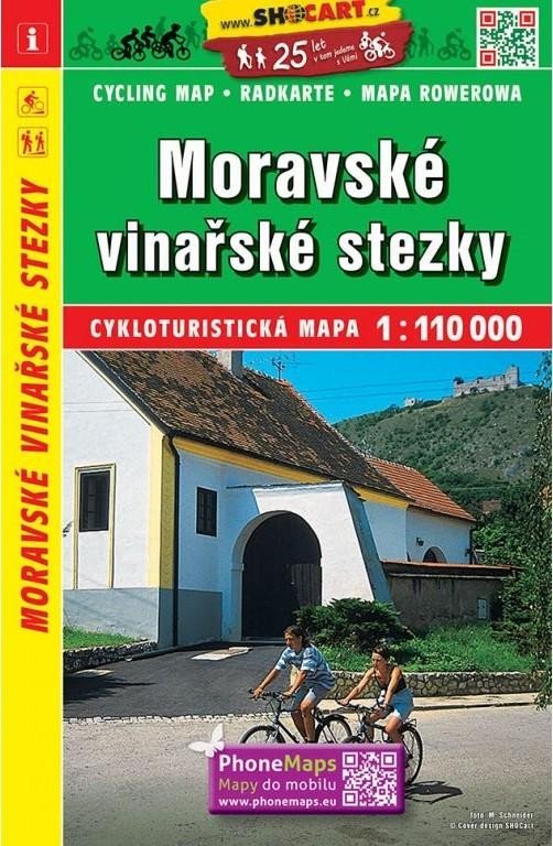 Levně Moravské vinařské stezky (1:100 000)