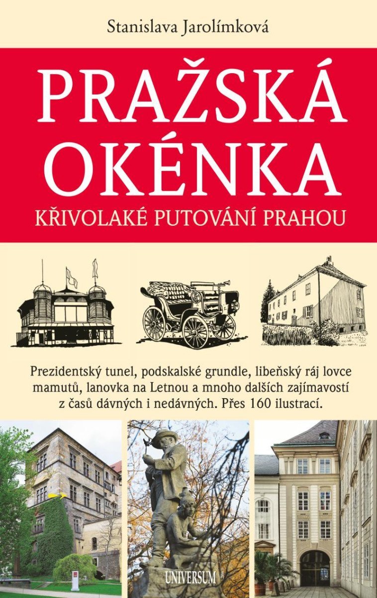 Levně Pražská okénka - Křivolaké putování Prahou - Stanislava Jarolímková
