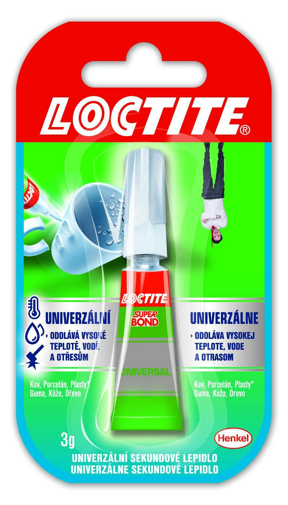 Levně Henkel Loctite - sekundové lepidlo Super Bond, 3 g - 12ks