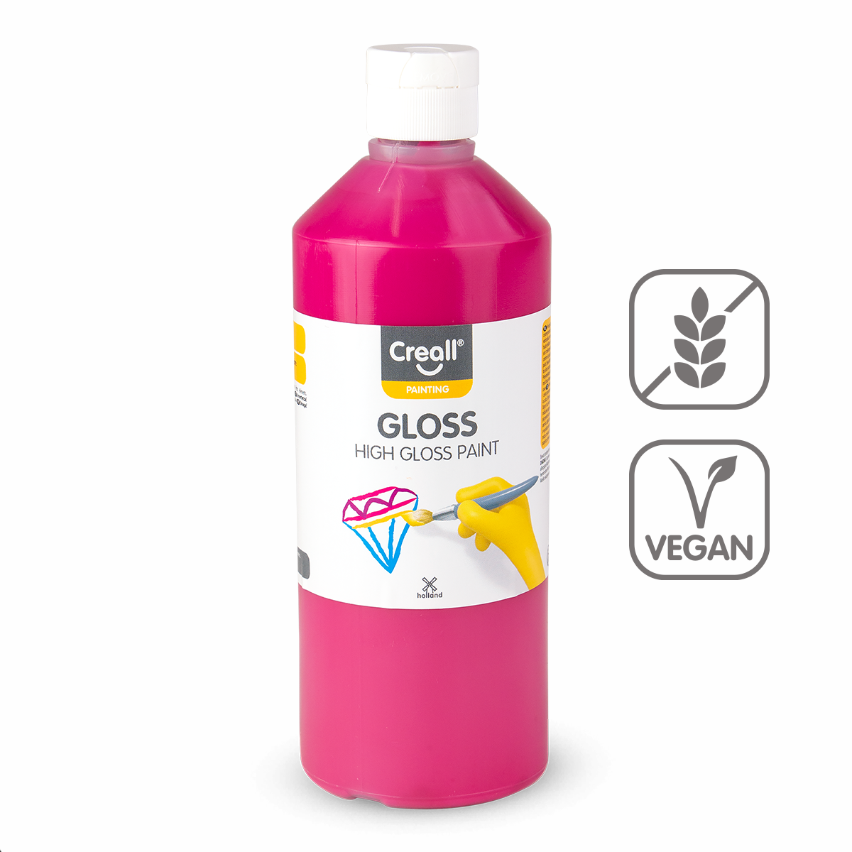 Product detail of Creall barva s vysokým leskem Gloss, 500 ml, magenta