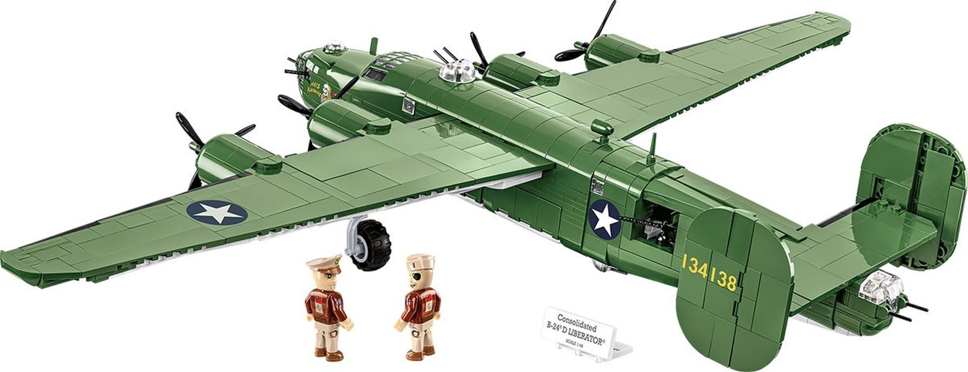 Levně COBI 5739 II WW Consolidated B-24D Liberator, 1:48, 1445 k, 2 f