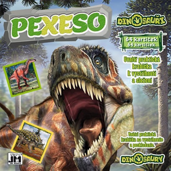 Levně Dinosauři - Pexeso v sešitu - kolektiv