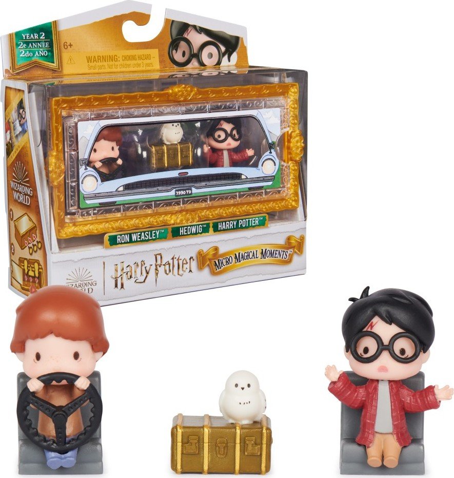 Levně Harry Potter dvojbalení mini figurek Harry a Ron s doplňky - Spin Master Harry Potter