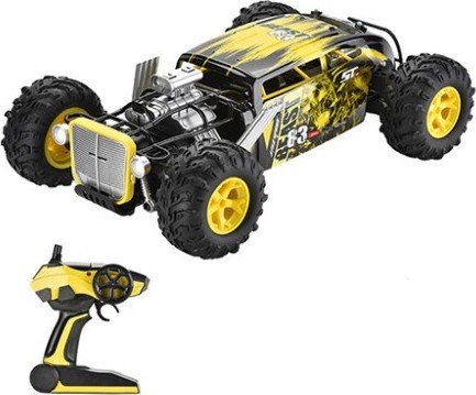 Levně RC Auto Cracon 1:10 žluté - Alltoys