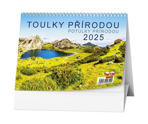 Levně Toulky přírodou 2025 - stolní kalendář
