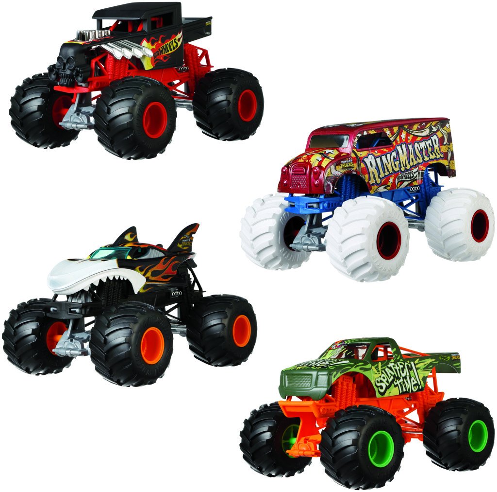 Hot Wheels Monster trucks velký truck - Mattel Hot Wheels