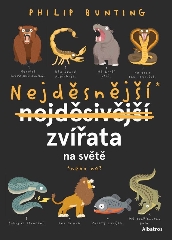 Levně Nejděsnější zvířata na světě - Nebo ne? - Philip Bunting