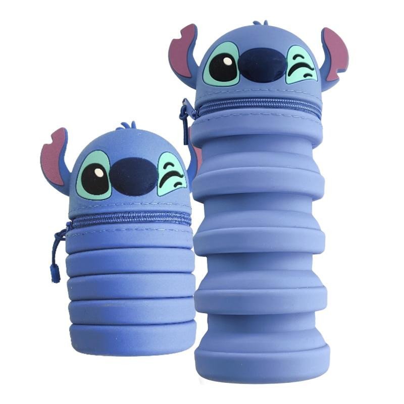 Levně Colorino roztahovací penál s hlavou Stitch