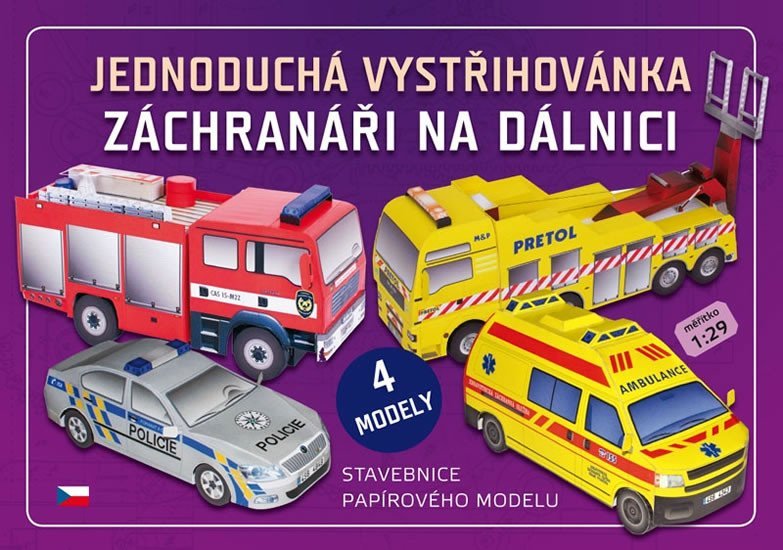 Levně Záchranáři na dálnici - Jednoduchá vystřihovánka, 1. vydání