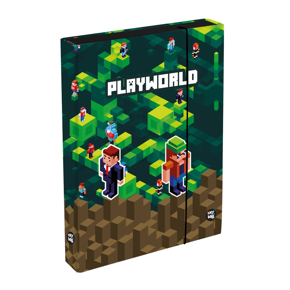 Levně Box na sešity A4 Jumbo Playworld