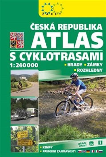 Atlas ČR s cyklotrasami 1:240 000 (2018)