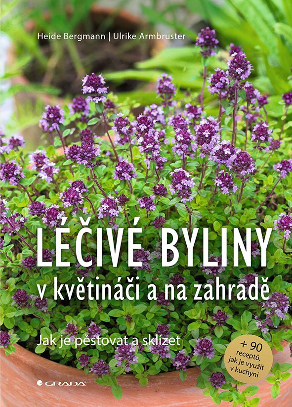 Levně Léčivé byliny v květináči a na zahradě - Jak je pěstovat a sklízet - Heide Bergmann