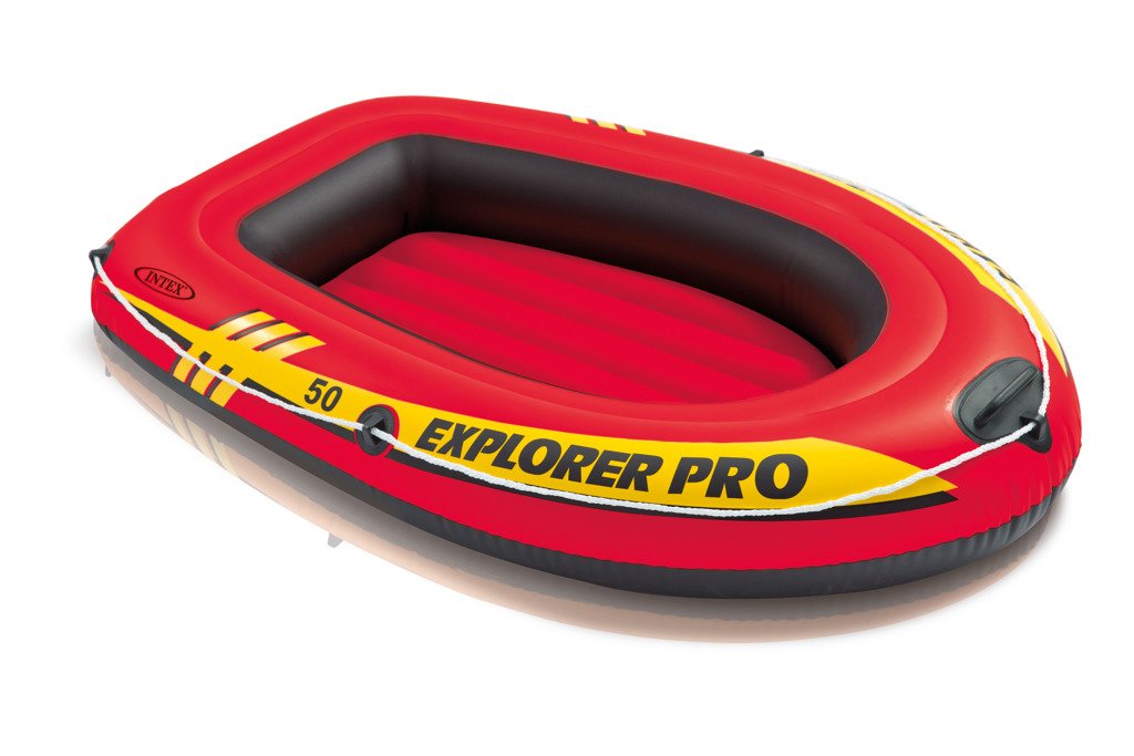 Levně Člun Explorer Pro 50 nafukovací 137x85x23cm 40kg 6+ - Alltoys Intex