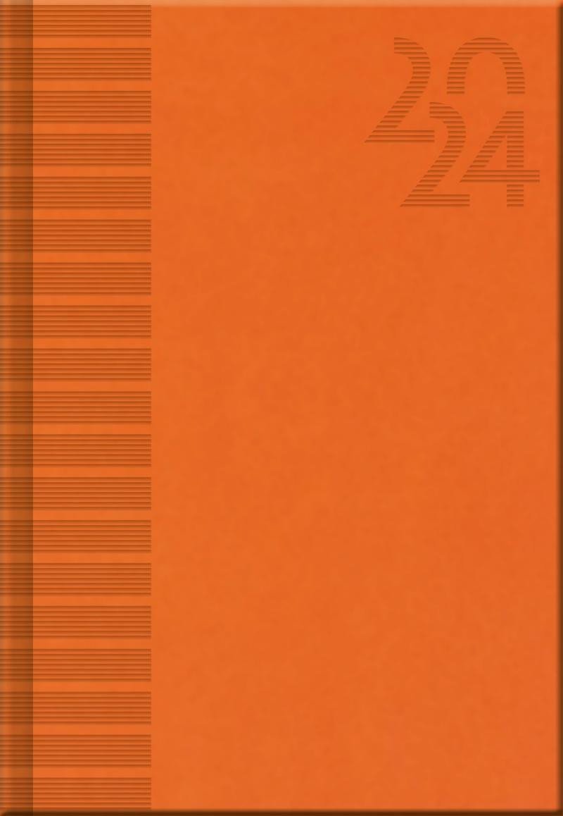 Diář 2024 VIVELLA Orange, denní A5