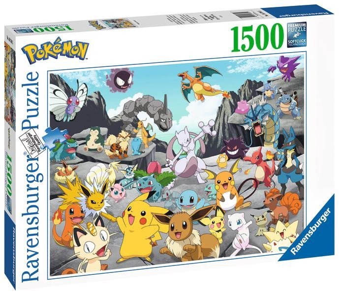 Levně Ravensburger Puzzle - Pokémon 1500 dílků