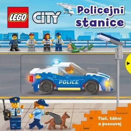 Levně LEGO CITY Policejní stanice - Tlač, táhni a posouvej