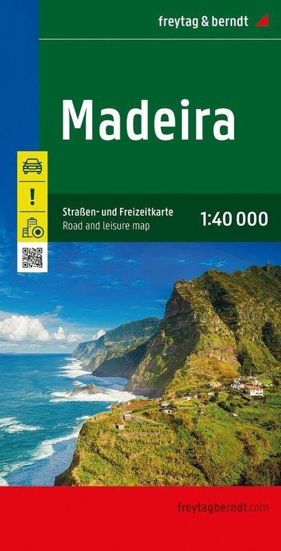Levně AK 9307 Madeira 1:40 000 / automapa + rekreační mapa