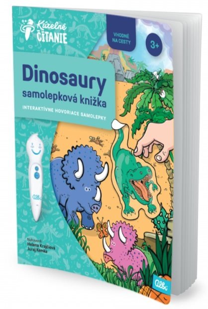 Levně KČ Samolepková knížka Dinosaury SK - Albi