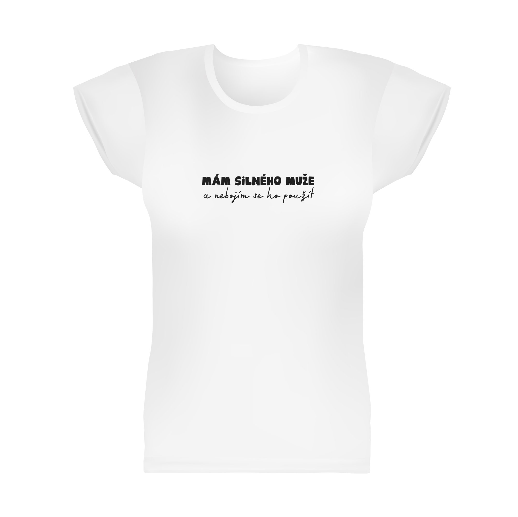 Levně Albi Dámské tričko - Mám silného muže, vel. XL - Albi