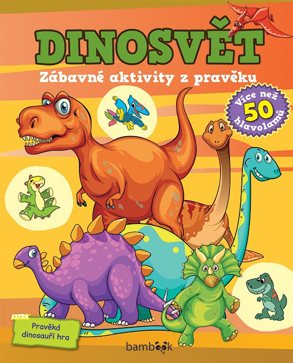 Levně Dinosvět - Zábavné aktivity z pravěku - kolektiv autorů