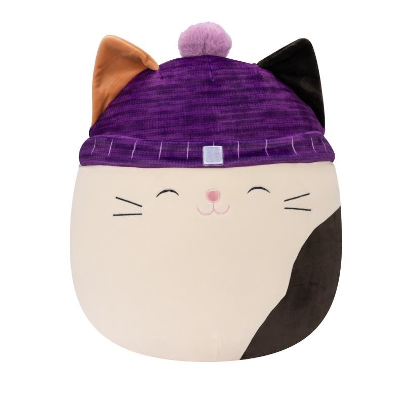 Levně Squishmallows Kočka s čepicí Cam 40 cm