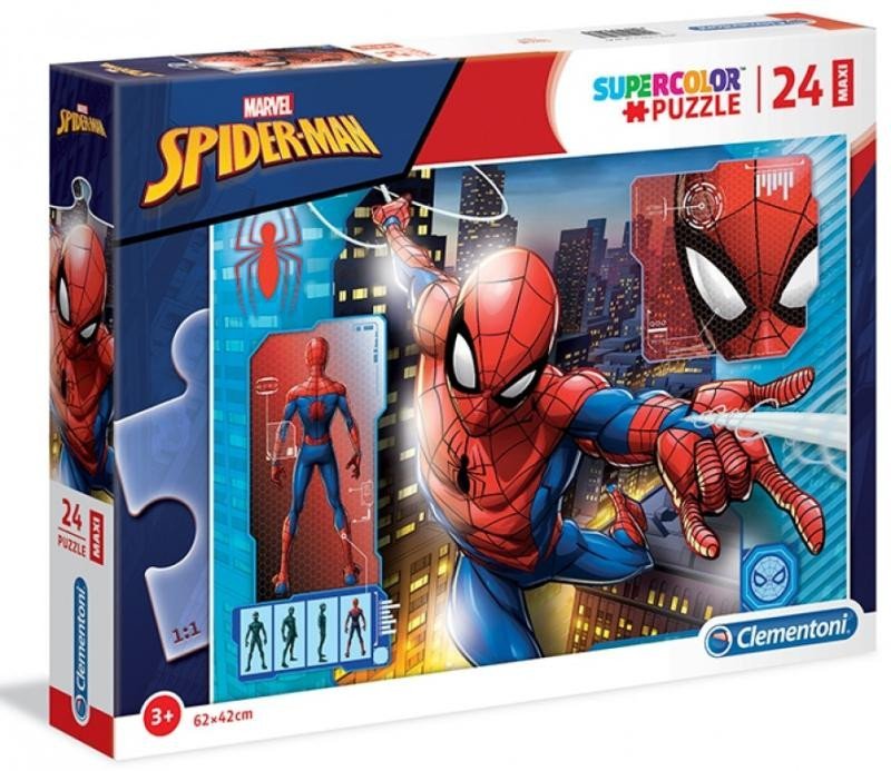 Levně Puzzle Maxi Spider-man/24 dílků - Clementoni
