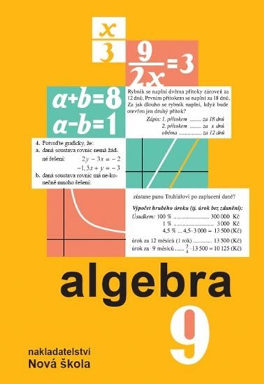 Levně Algebra 9, učebnice - Zdena Rosecká